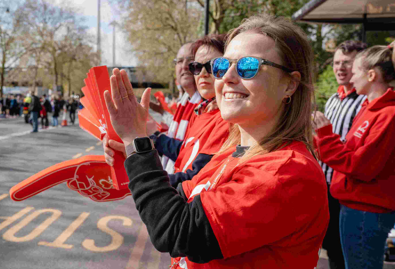 Volunteer at London Half-Marathon