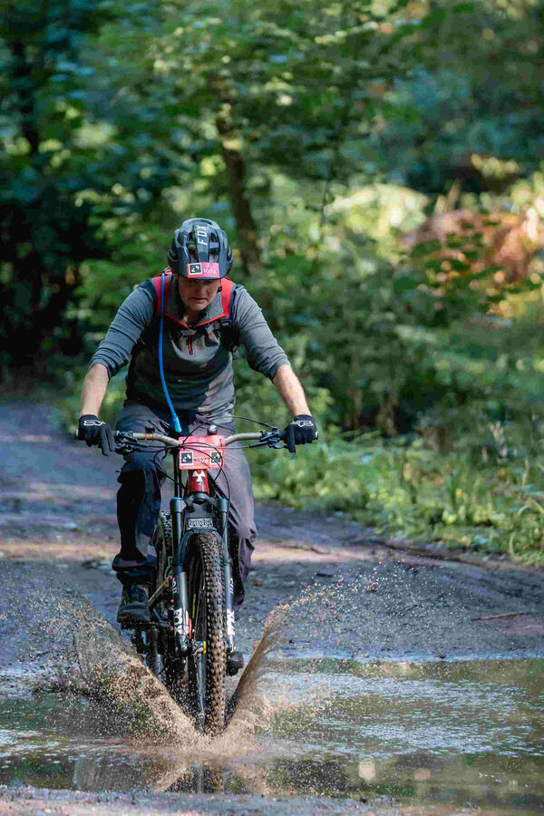 BHF Cyclists at London to Brighton Off-Road Event
