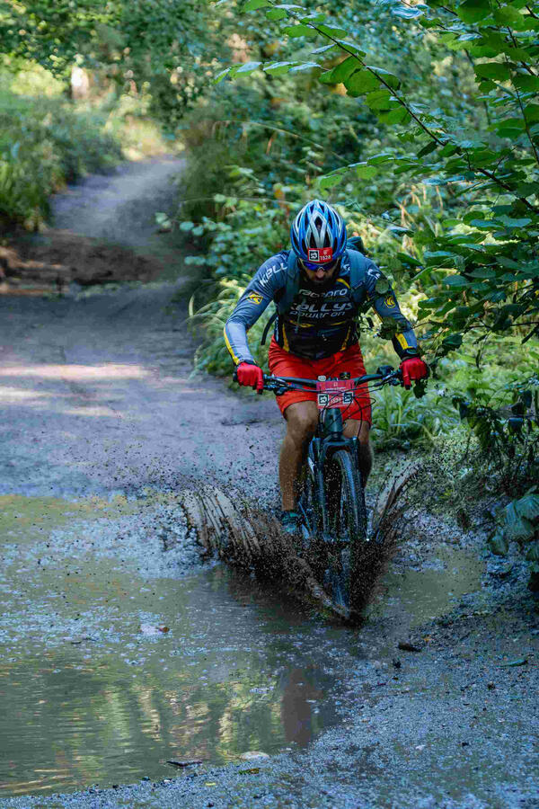 BHF Cyclists at London to Brighton Off-Road Event